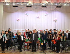 Новогодний концерт оркестров народного отдела